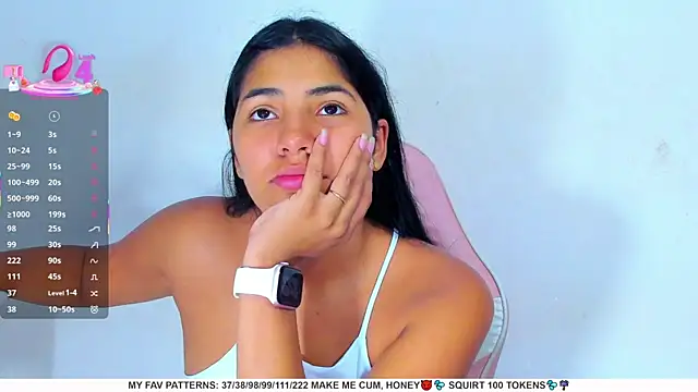 Snapshot of AriannaLewiis chatting on March 14, 2025, 7:55 pm AriannaLewiis online show from March 14, 2025, 7:55 pm