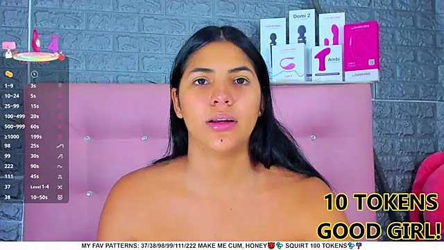 Snapshot of AriannaLewiis chatting on March 19, 2025, 8:00 pm AriannaLewiis online show from March 19, 2025, 8:00 pm