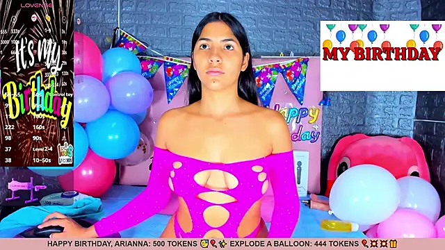 Snapshot of AriannaLewiis chatting on December 1, 2025, 7:30 pm AriannaLewiis online show from December 1, 2025, 7:30 pm