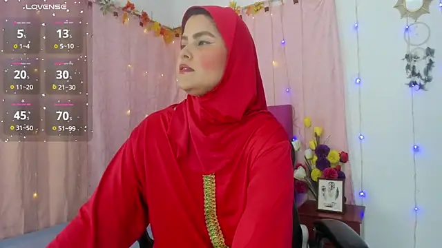 AishaAmin  online show from February 16, 2026, 12:23 pm