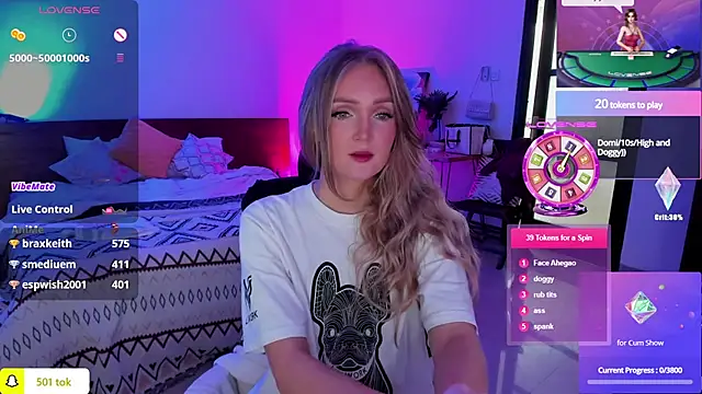 PrincessVS online show from February 2, 2025, 2:59 am