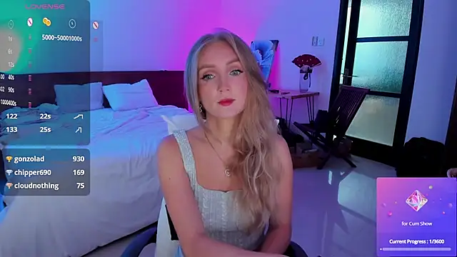 PrincessVS online show from February 15, 2025, 2:04 am