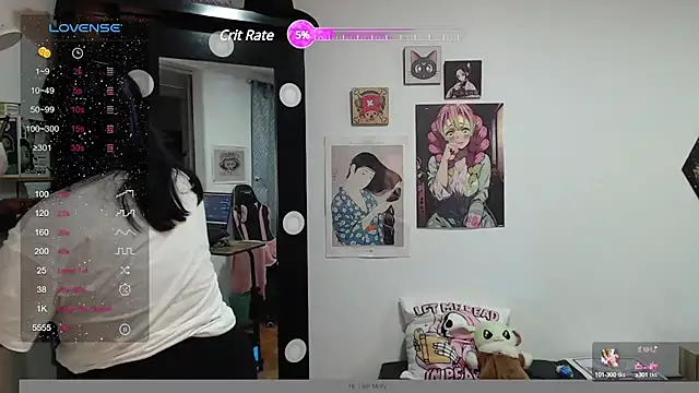 mollyshake1 online show from February 8, 2025, 3:42 pm