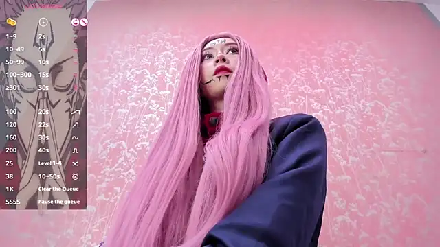 NEZUKO MITSURI online show from April 24, 2026, 5:15 pm