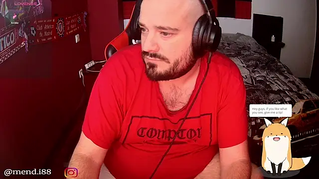 menditeta1 online show from January 9, 2026, 8:10 pm