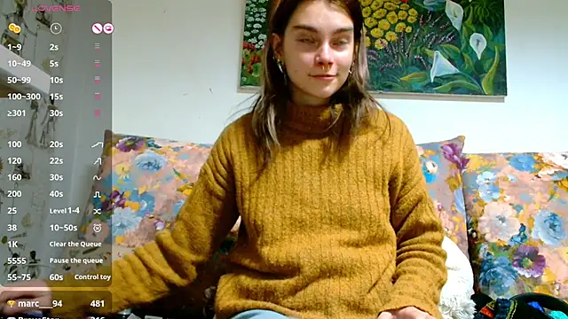 Sophie Bell online show from January 22, 2025, 8:59 pm