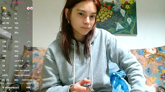 Sophie Bell online show from February 8, 2025, 9:36 pm