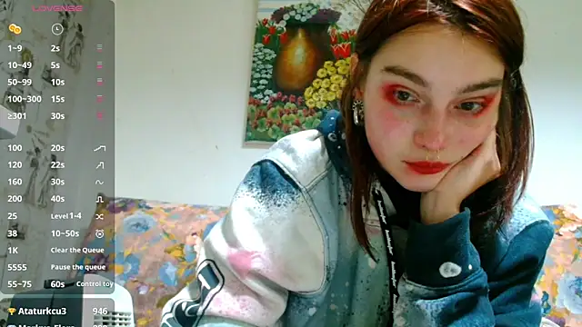 Sophie Bell online show from February 9, 2025, 7:09 pm