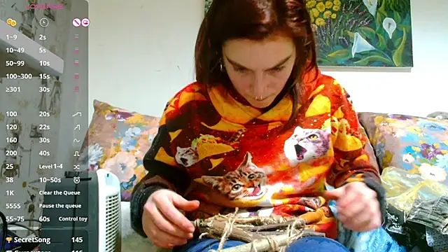 Sophie Bell online show from February 20, 2025, 8:03 pm