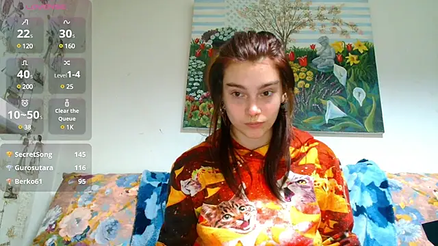 Sophie Bell online show from February 21, 2025, 4:37 pm