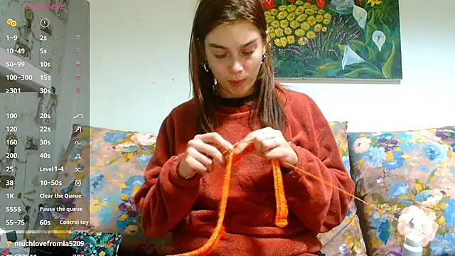 Sophie Bell online show from March 22, 2025, 9:21 pm