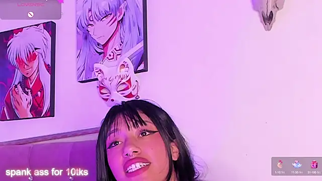 Akari1 Mischief online show from February 26, 2025, 4:58 am