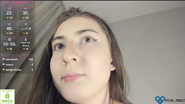 Ayesha Thebestt online show from March 23, 2025, 2:04 am