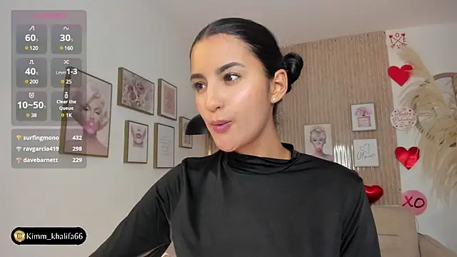 Snapshot of Kimm_khalifa chatting on February 19, 2025, 1:40 am Kimm khalifa online show from February 19, 2025, 1:40 am