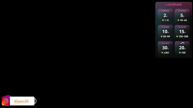 Jaor owens20 online show from April 10, 2026, 12:27 am