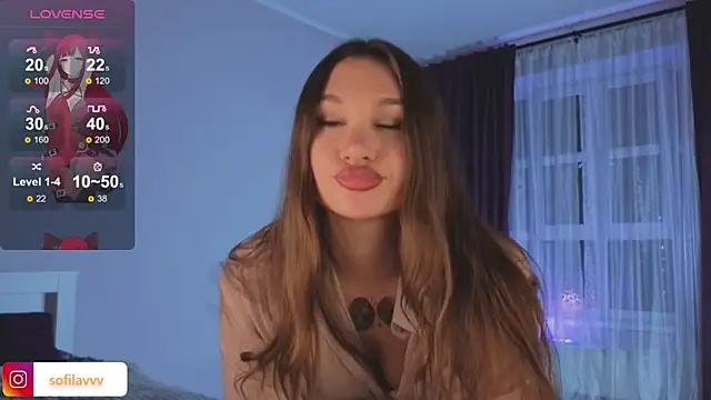 soffi lav online show from October 23, 2025, 8:40 pm