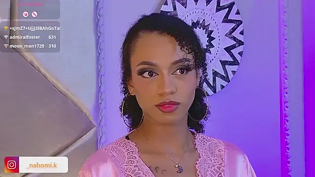 Snapshot of Nahomi_King chatting on February 10, 2025, 8:00 pm Nahomi King online show from February 10, 2025, 8:00 pm