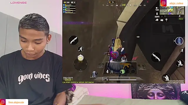 alejo cute online show from February 10, 2025, 1:22 pm