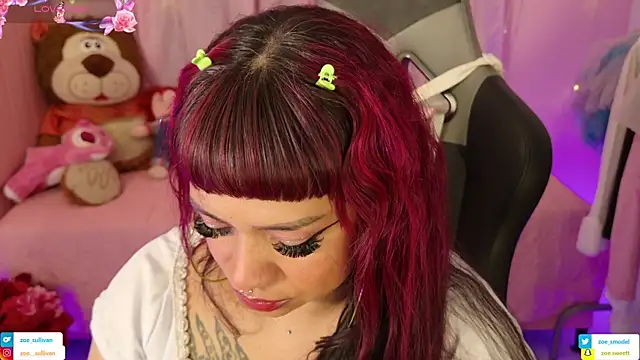 Snapshot of zoesullivan chatting on March 8, 2026, 9:57 am zoesullivan online show from March 8, 2026, 9:57 am