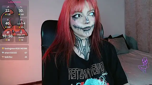 Snapshot of LilithMadness chatting on December 18, 2024, 6:53 am LilithMadness online show from December 18, 2024, 6:53 am