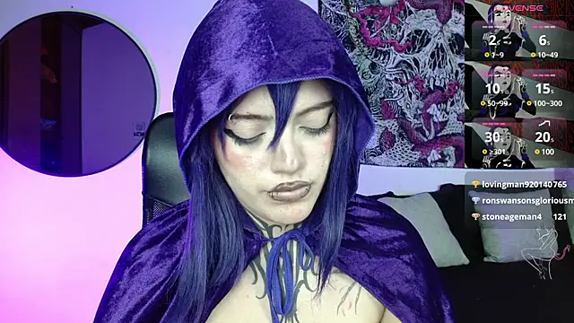 Snapshot of LilithMadness chatting on January 18, 2025, 9:13 am LilithMadness online show from January 18, 2025, 9:13 am