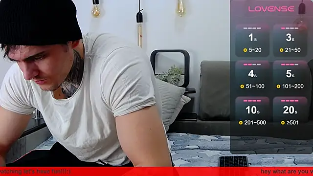 Snapshot of CarterCole chatting on February 20, 2025, 10:37 am CarterCole online show from February 20, 2025, 10:37 am