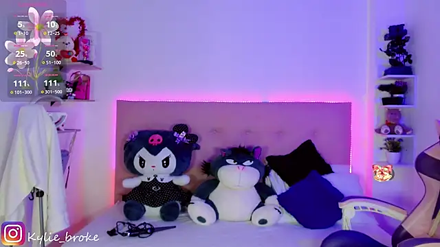 Snapshot of Kylie_brokee chatting on January 11, 2025, 12:12 am Kylie brokee online show from January 11, 2025, 12:12 am