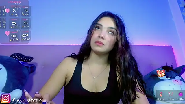 Snapshot of Kylie_brokee chatting on January 26, 2025, 12:05 am Kylie brokee online show from January 26, 2025, 12:05 am
