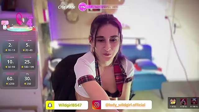 WildgirlShow online show from February 16, 2026, 9:55 pm