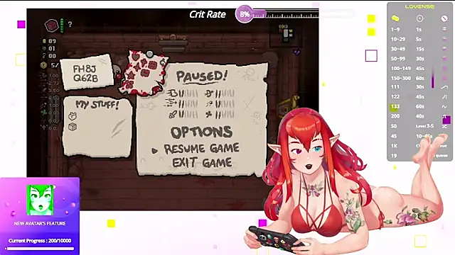 Snapshot of NikkoTyan chatting on January 9, 2025, 5:22 pm NikkoTyan online show from January 9, 2025, 5:22 pm