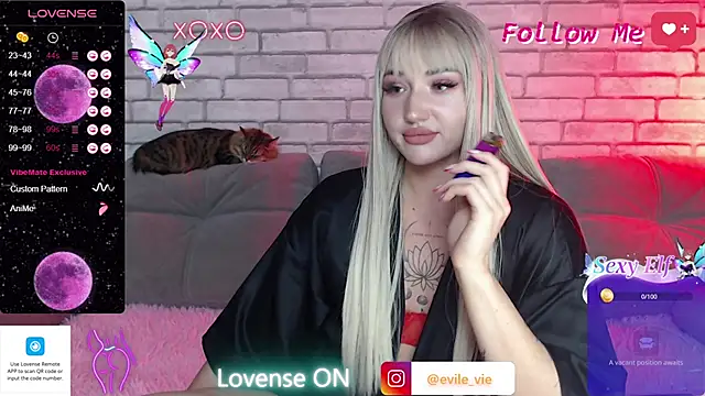 Eva Evile online show from February 8, 2025, 2:27 pm