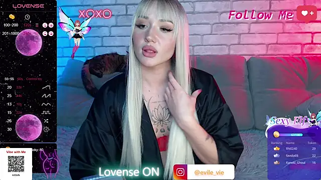 Eva Evile online show from March 8, 2025, 1:47 pm