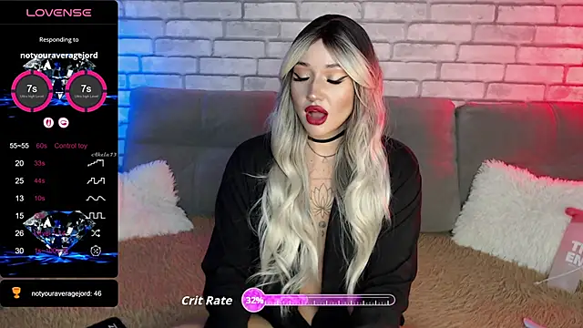 Eva Evile online show from March 8, 2026, 6:17 am