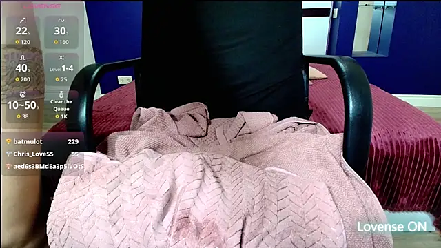 AriaGray online show from March 28, 2026, 8:41 pm