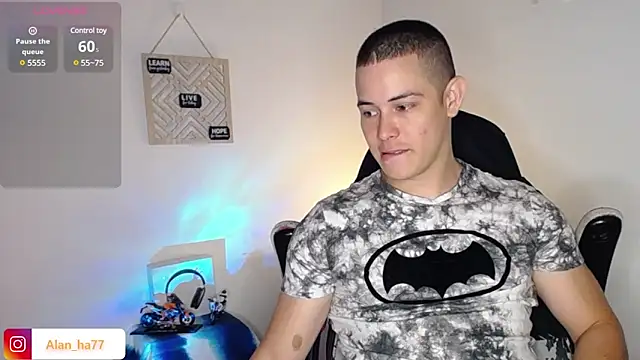 Alan hadid1 online show from January 9, 2025, 9:37 pm