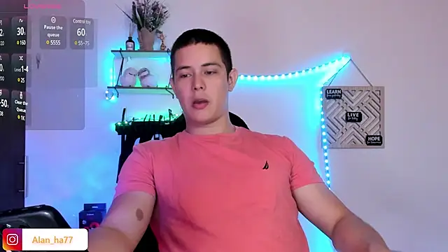 Alan hadid1 online show from February 8, 2025, 6:12 pm