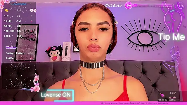 Babyenderlyn online show from November 3, 2025, 1:01 pm