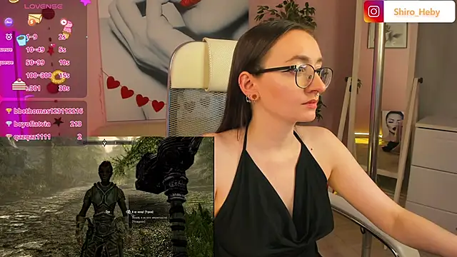 ShiroHeby online show from March 2, 2025, 6:30 pm