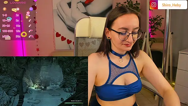 ShiroHeby online show from March 3, 2025, 4:35 pm