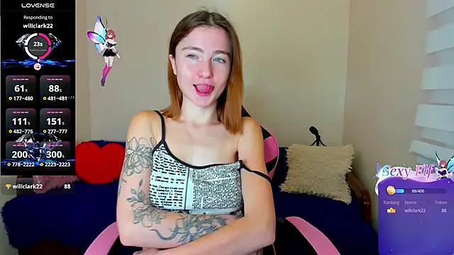 Snapshot of Luxuryalma chatting on December 14, 2024, 6:24 am Luxuryalma online show from December 14, 2024, 6:24 am