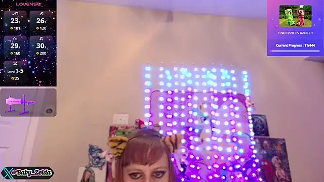 BabyZelda online show from September 21, 2025, 4:47 am