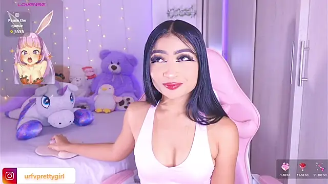 urfavprettygirl online show from June 11, 2026, 8:45 am