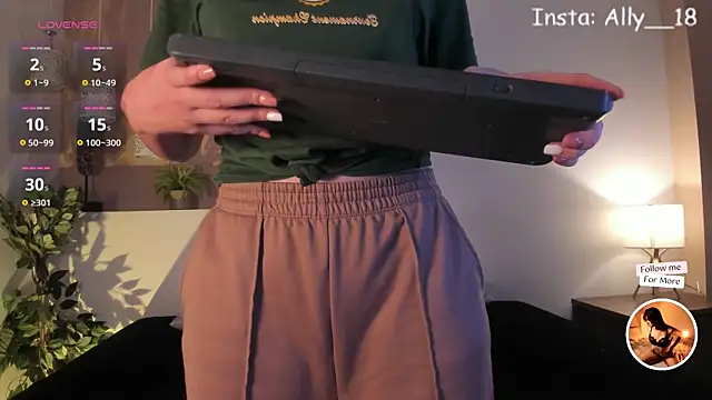 Ally addams online show from January 31, 2025, 3:41 am