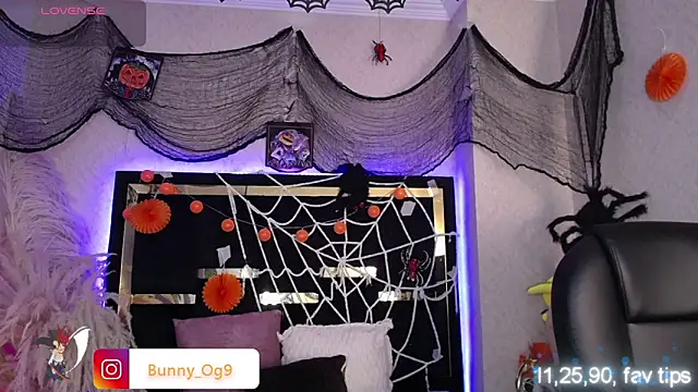 Bunny O online show from November 2, 2025, 9:06 pm