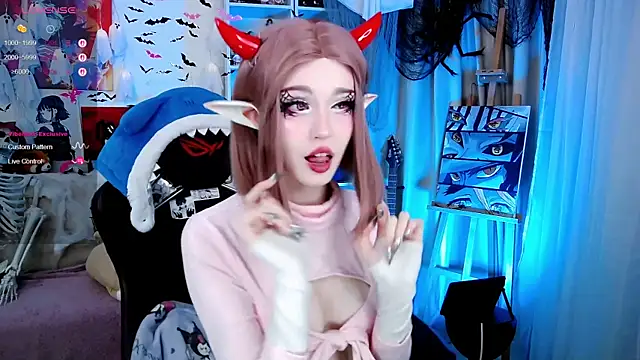 Snapshot of _Sparkland_ chatting on October 26, 2025, 9:21 pm Sparkland online show from October 26, 2025, 9:21 pm