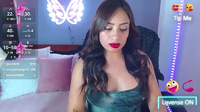 Paulina 627 online show from February 1, 2025, 9:29 pm