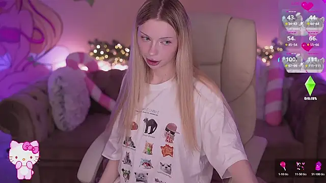 Snapshot of EviStar chatting on December 18, 2025, 8:31 am EviStar online show from December 18, 2025, 8:31 am