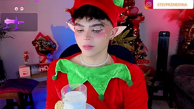 Snapshot of PRINCE_STEV chatting on December 25, 2024, 5:05 am PRINCE STEV online show from December 25, 2024, 5:05 am