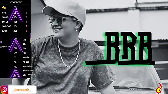 Snapshot of _AlexMorris chatting on October 9, 2025, 9:07 am AlexMorris online show from October 9, 2025, 9:07 am