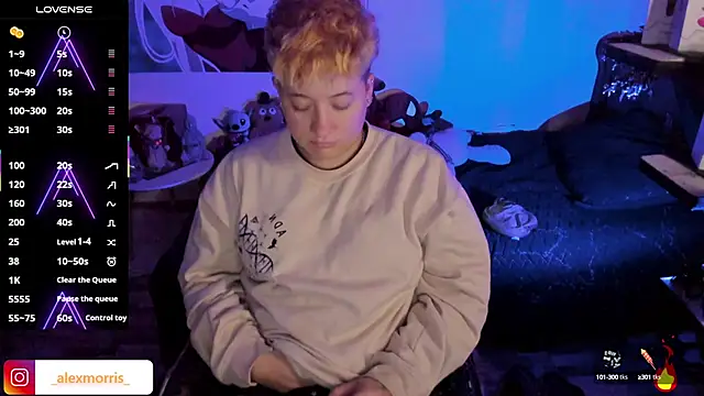 Snapshot of _AlexMorris chatting on October 14, 2025, 5:52 am AlexMorris online show from October 14, 2025, 5:52 am